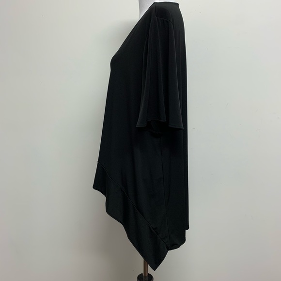 Chico’s Ruffle Tunic Top Size 3 - Picture 8 of 12